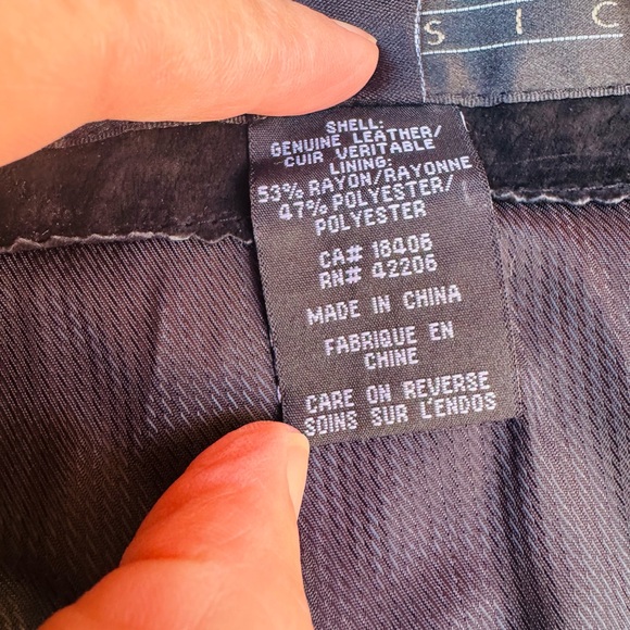 Men's LG Stormtech Classic Black Suede Jacket Epson Exceed Your Vision Embossed - Picture 8 of 11